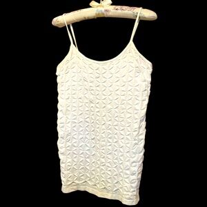 EUC “New Kathy” White Camisole, One Size, Good Stretch!